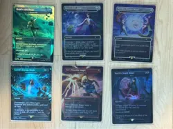 MTG Secretlairffgrimoire 6 Sheets 4 Sets English Foil - Image 1