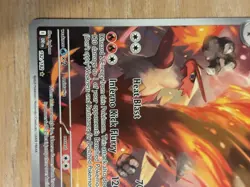 Pokemon Destined Rivals Blaziken IR Illustration Rare 192/182 - Image 3