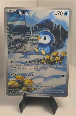 Pokemon TCG Piplup 098/094 Illustration Rare Phantasmal Flames- NM - Image 2