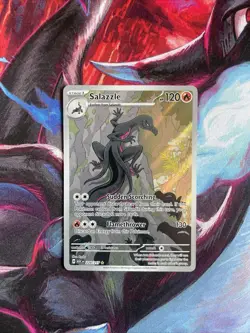Pokemon TCG Salazzle 224/217 Ascended Heroes Illustration Rare Near Mint - Image 1