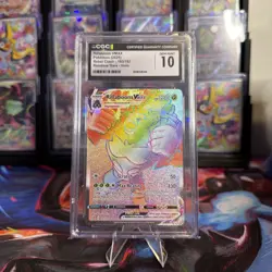 Pokemon TCG Rillaboom VMAX Rebel Clash 193/192 Secret Rainbow Rare CGC 10 - Image 1
