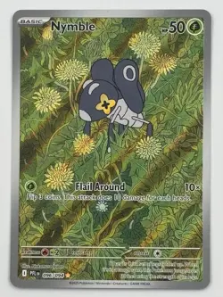 Nymble 096/094 Me02: Phantasmal Flames Holo Pokemon Single - Image 1