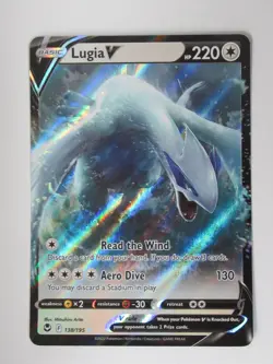 Pokemon Silver Tempest Lugia V 138/195 Ultra Rare Holo - Image 1