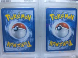 Pokemon TCG Charizard 1/99 Platinum Arceus 2009 Holo + Reverse Holo pair PSA - Image 2