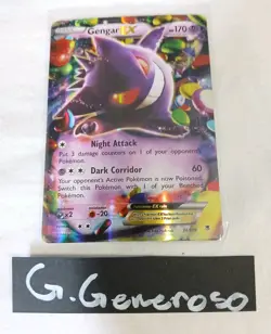 Pokemon Gengar EX Ultra Rare Holo 34/119 XY-Phantom Forces NM - Image 2