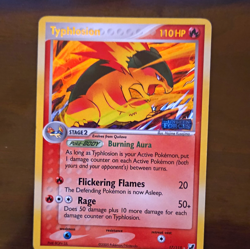 Pokemon TCG Typhlosion 17/115 Unseen Forces Reverse Holo Rare ENG 2005 - Image 1