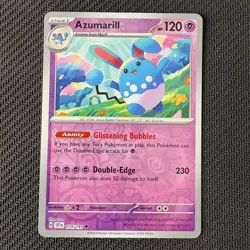Azumarill 074/191 Reverse Holo Pokemon TCG: Surging Sparks Near Mint (NM) - Image 1