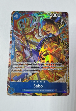 One Piece TCG Sabo OP10-049 TR French Treasure Rare LP - Image 1