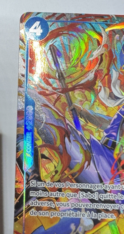One Piece TCG Sabo OP10-049 TR French Treasure Rare LP - Image 2