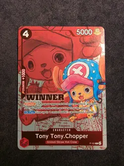 Tony Tony.Chopper (Winner Pack 2026 Vol. 2) P-101 One Piece Promotion Cards Foil - Image 1