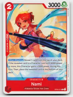 Nami OP04-011 OP04 NM One Piece TCG C - Image 1