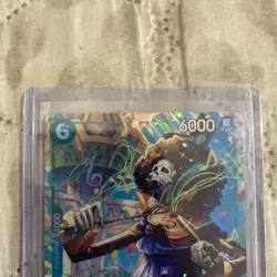 One Piece TCG Brook OP15-032 SR - Alt Art - Adventure on Kami's Island NM - Image 3