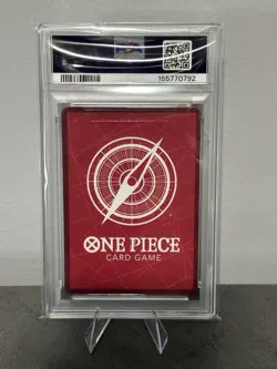 One Piece CCG Buggy OP09-042 Leader Alt Art Foil PSA 10 Japanese 2024 - Image 2