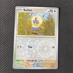 Rufflet 152/191 Reverse Holo Pokemon TCG: Surging Sparks Near Mint (NM) - Image 1