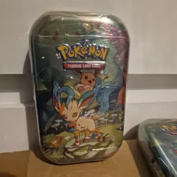 Prismatic Evolutions Pokemon TCG Mini Tin Leafeon Glaceon Umbreon Eevee SEALED ✅ - Image 1