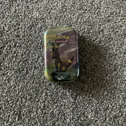 Pokemon TCG Prismatic Evolutions Mini Tin Umbreon Artwork, Sealed - Image 1