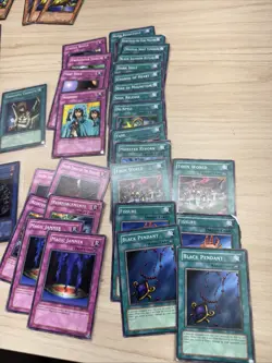 42 Card Lot SDP Pegasus Starter Deck Vintage Yugioh Deck Fillers 63 Cards Total - Image 2