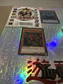 Yugioh TCG Legendary Collection Binder Egyptian Gods Shoned 6 Packs LOOK Read - Image 5