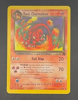Pokemon Card Dark Charmeleon 32/82 Team Rocket - Near Mint - Image 1