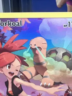 Torkoal & Flannery 237/236 Cosmic Eclipse NM Trainer Secret Rare Pokemon Card - Image 3