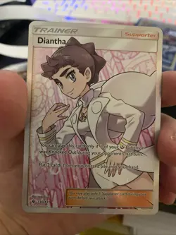 Diantha (Full Art) 130/131 SM-Forbidden Light Holo Card Pokemon NM - Image 1