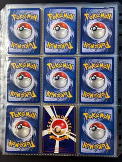 DAMAGED Lot of 117 ALL HOLO Vintage Pokemon Card Binder Collection DAMAGED - Image 3
