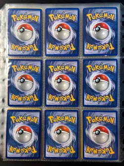 DAMAGED Lot of 117 ALL HOLO Vintage Pokemon Card Binder Collection DAMAGED - Image 5