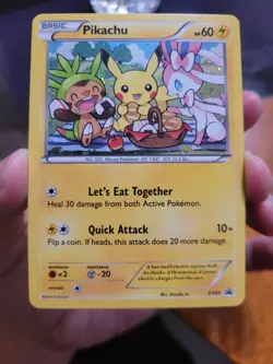 Pokemon Pikachu TCG XY Black Star Promos Holo Card XY95 - Image 1