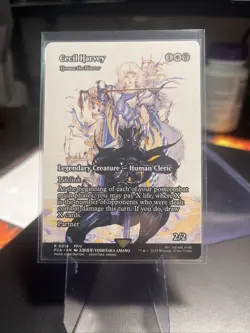 MTG- ERROR CARD- Cecil Harvey / Tymna the Weaver (Showcase) 0018 - Final Fantasy - Image 2