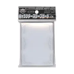 KMC Card Sleeves Super Over Sized Guard Sleeves - Clear w/Scroll Work (60) New - Image 1