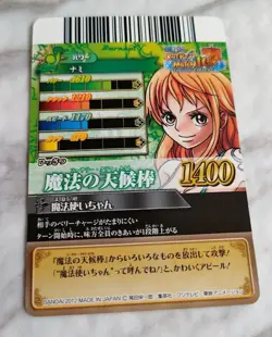 ONE PIECE Card Game Nami IC6-04 R Japanese BANDAI 2012 - Image 5