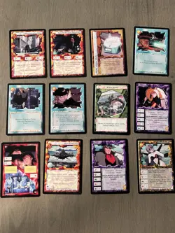 Ani-Mayhem Set 1 CCG 108 Card Lot Common Uncommon Armitage Dominion Tank Police - Image 2