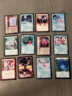 Ani-Mayhem Set 1 CCG 108 Card Lot Common Uncommon Armitage Dominion Tank Police - Image 5