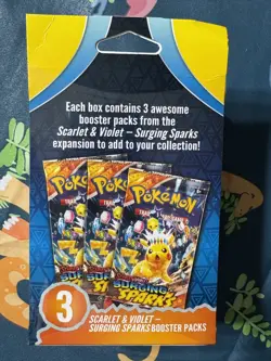 TCG Surging Sparks 2 Booster Bundle Sealed with 3 Pokemon Packs Per Box S&V - Image 2