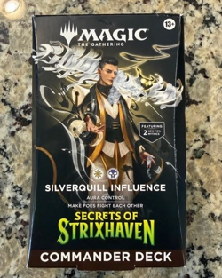 MTG Secrets of Strixhaven - Silverquill Influence Commander Deck New Sealed - Image 1