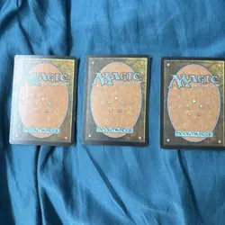 3 x MTG Plains FOIL Odyssey Basic Land - Image 2