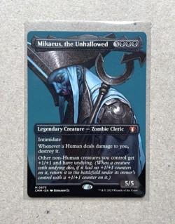 Mikaeus, the Unhallowed - Borderless - Regular - Commander Masters - MTG English - Image 1