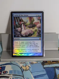 Curse of the Swine FOIL X1 LP Theros MTG - Image 1
