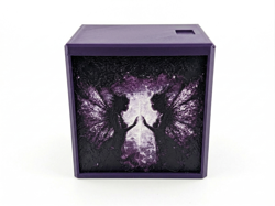 MTG Dark Faerie Commander Deck Box – Magnetic Lid, Dice Box & Divider - Image 4