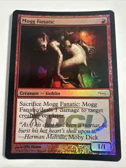 Mogg Fanatic Foil DCI Promo (Magic the Gathering, MTG) - Image 1