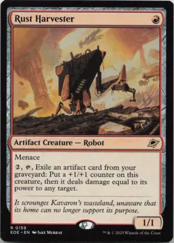 Rust Harvester R Edge of Eternities 159 NM MTG - Image 1