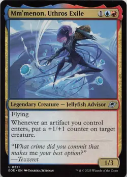 Mm'menon Uthros Exile U Edge of Eternities 221 LP MTG - Image 1