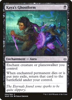 MTG - Kaya's Ghostform - War of the Spark - Magic the Gathering - Image 1