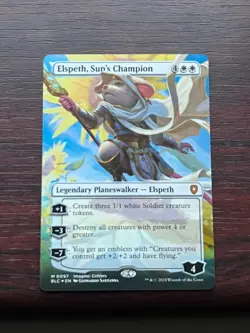 1x FOIL SHOWCASE ELSPETH, SUN'S CHAMPION - Commander - MTG - Magic the Gathering - Image 1
