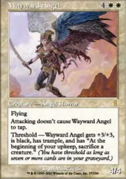 Wayward Angel ~ Moderately Played Odyssey MTG Magic UltimateMTG White Card - Image 1