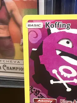 Pokemon TCG Koffing Holo Secret Rare Card Cosmic Eclipse 243/236 - Image 2