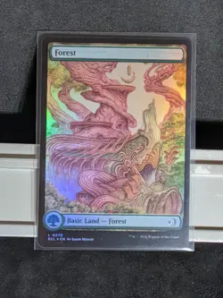 Forest 278 FULL ART FOIL X1 LP Lorwyn Eclipsed MTG - Image 1