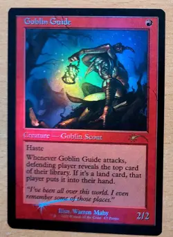 MTG Magic: # FOIL # Goblin-Wegefinder / Goblin Guide, English, FOIL, Nearmint - Image 2