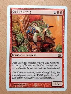 MTG Magic: Goblinkonig, Goblin King, DEUTSCH, Goblin Lord - Image 1