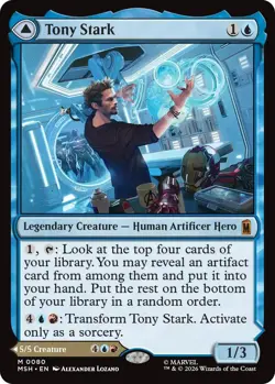 MTG - [MSH - 80] Tony Stark - Marvel Super Heroes - Image 1